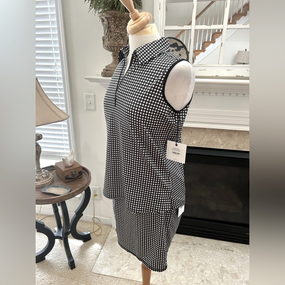 NWT Belyn Key Black and White Checkered Active Set - Picture 3 of 12